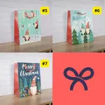 Bolsas Regalo Navidad (M) (12 und)