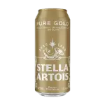 Stella Artois Pure Gold Latão 473ml