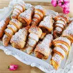 Conos brioche rellenos 🥐🍯