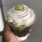 copo da felicidade com uva verde