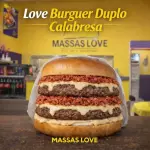 Love burguer duplo calabresa