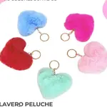 Llavero peluche corazon