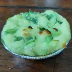 Empada Queijo Minas com Alho Poró