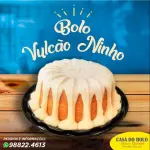 Bolo Vulcão de Ninho