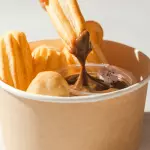 Churritos con manjar