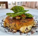 provoleta al oliva apanada