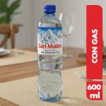 Agua San Mateo con gas 600ml