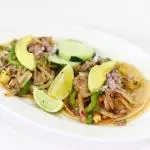 Orden de tacos vegetarianos