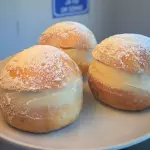 Brigadeiro branco frutas vermelhas