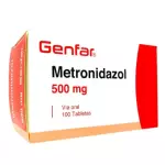 METRONIDAZOL 500MG 100 TABLETAS
