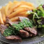 Milanesa  de res a la plancha