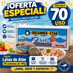 Caja de latas de atún 48u