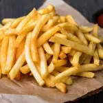 Papas fritas corte recto