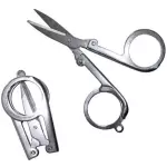 1522 Tesoura dobravel c/ 12 unid