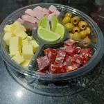 Porção de petiscos