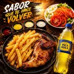 1/4 POLLO + GASEOSA