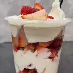 Fresas con crema