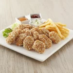 Nuggets de pollo crocantes