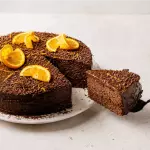 Torta Chocolate y naranja 🍫 🍊