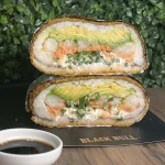 burger salmon camarom