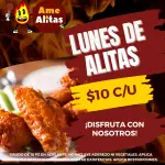 PROMO LUNES DE ALITAS