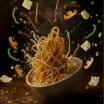 Chow Mein de Res