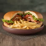 X BACON CHEDDAR  GRANDE CM FRITAS