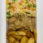 Strogonoff de Carne.