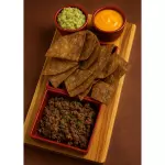 Porção de nachos