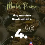 Bolw en $4.99 (MARTES)