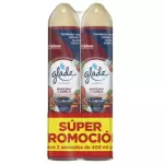 2 Glade manzana y canela 400ml c/u
