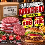 RE-AL HAMBURGUESA ARRACHERA 8PZAS