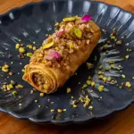 Cannoli de frutos secos