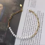 Pulsera con perlas cultivadas delgad(copy)