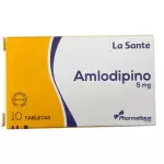 AMLODIPINO 5MG 10 TABLETAS
