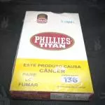 Charuto Phillies Titan Natural - Caixa c/ 5 u