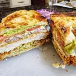 Sandwich de pechuga asada