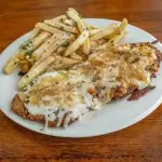 Milanesa Fugazzeta