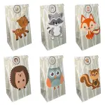12 BOLSAS ANIMALES BOSQUE (12x8X22)