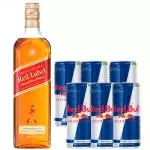 RED LABEL + 6 RED BULL