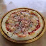Pizza Camaron Queso