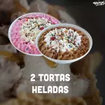 2 tortas heladas