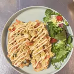 TOSTADA DE HUEVOS PERICO