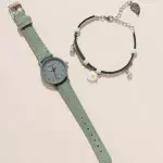 Reloj Mujer - Verde + pulsera