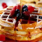 Waffle de mel