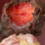 Morango cravejado Chocolatudo