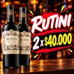 2 RUTINI CABERNET MALBEC