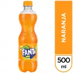 Fanta naranja 500 ml.