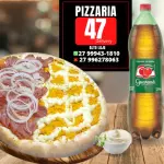 1/2 CALABRESA 1/2 FRANGO c/ CATUPIRY