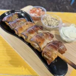 ESPETO Frango com Bacon